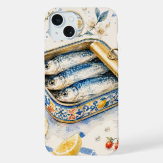 Arte em Aquarela de Sardinha Siciliana