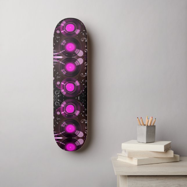 Arte em Vinil em Skateboard (Arte de parede)