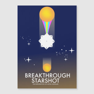Arte Espacial Retroativa de Starshot Inovador