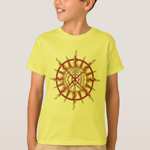 Arte espiritual espiritual de Camiseta das Primeir