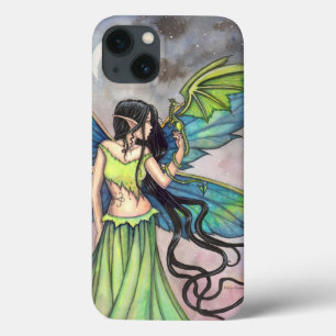 Arte Fantasia Fada Dragão Verde Fadas
