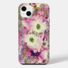 Arte Floral de Dogwood Rosa