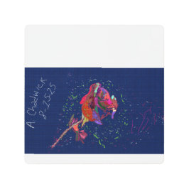 Arte Floral de Parede Floral Colorida Vibrantement