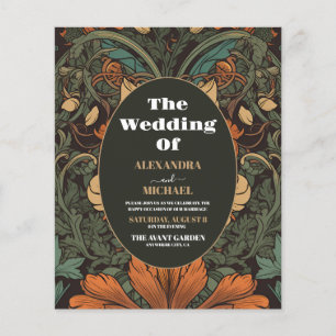 Arte Floral Elegante de Orçamento Nouveau Casament