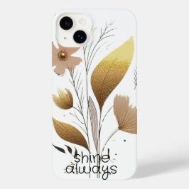 arte floral em imagem vetorial de ouro