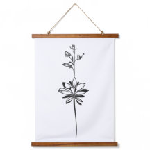 "Arte Floral Minimalista" Design elegante