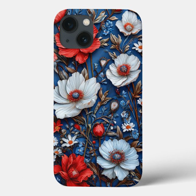 Arte floral vibrante (Verso)