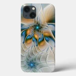 Arte Fractal, Abstrato Fantasia, Com Azul