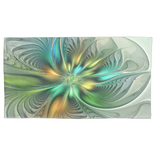Arte Fractal Colorida de Abstrato Fantasia