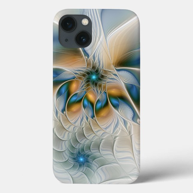 Arte fractal de fantasia abstrata ascendente com a (Verso)