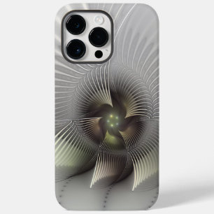 Arte Fractal de Forma 3D Abstrata Moderna