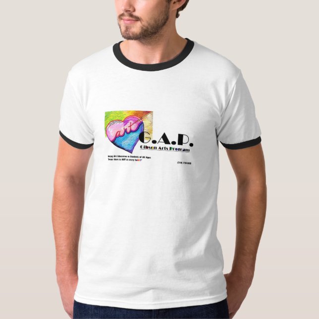 Arte G.A.P. Adulto T-shirt (Frente)