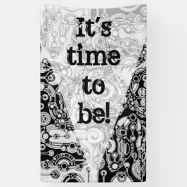 Arte Geométrica Preta E Branca 3