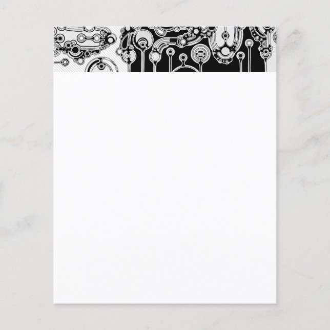 Arte Geométrica Preta E Branca 3 (Frente)