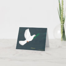 Arte Infantil para CHOC - Cartão Dove