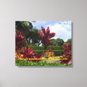 Arte inspirada/inspirador da parede das canvas