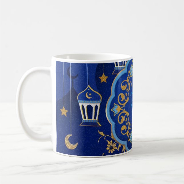 Arte islâmica inspirou caneca Ramadã (Esquerda)