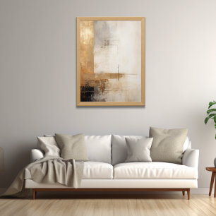 Arte Japandi Minimalista, Impressão neutra