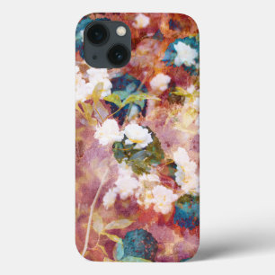 Arte Legal e moderna do padrão de flor romântico