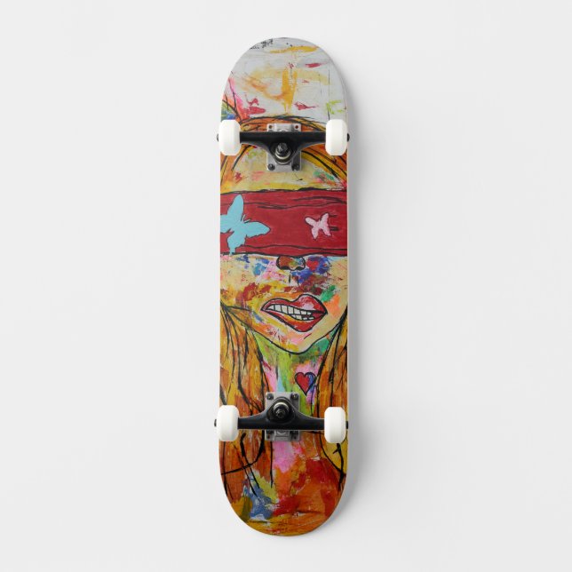 Arte Legal Skateboard Cegado! (Frente)