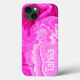 Arte líquida Abstrato suave em rosa e branco