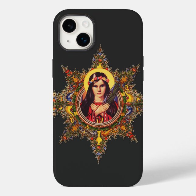 Arte Luminosa da Virgem Santa Filomena Premium (Verso)