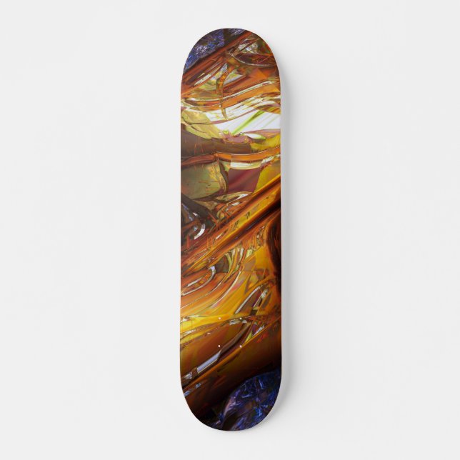 Arte Metalica Ficção Científica 2-4a Skateboard (Frente)
