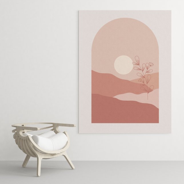 Arte moderna boho impressão de arte de parede em p (boho modern wall art Print, Value Poster Paper)