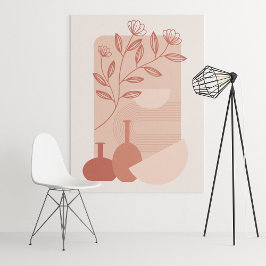 Arte moderna boho Impressão de arte de parede em p