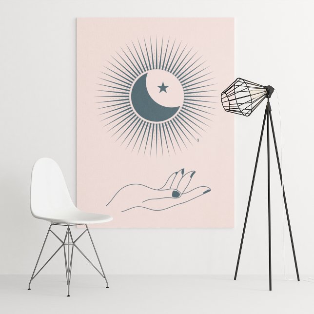 Arte moderna boho Impressão de arte de parede em p (boho modern wall art Print, Value Poster Paper)