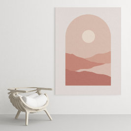 Arte moderna boho Impressão de arte de parede em p