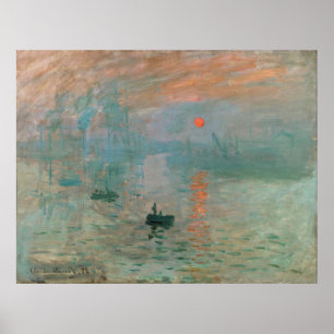 ARTE - MONET CLAUDE - SOL DE IMPRESSÃO