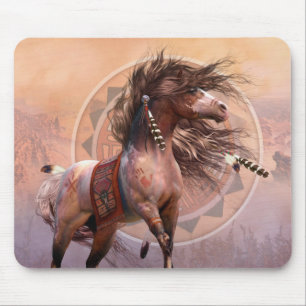 Arte Mousepad do guerreiro do espírito
