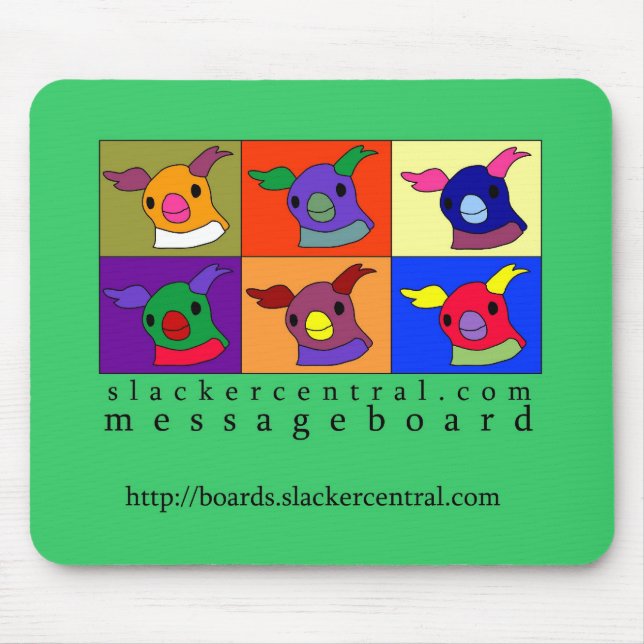 Arte Mousepad do pinguim (Frente)