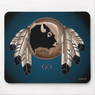 Arte nativa Mousepad dos primeiros presentes dos
