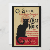 Arte Nova Vintage, Esta Noite Gato Preto