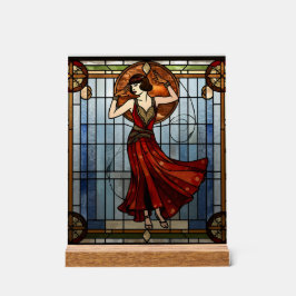 Arte Novo Arte de Parede em Vidro Acrílico Colorid