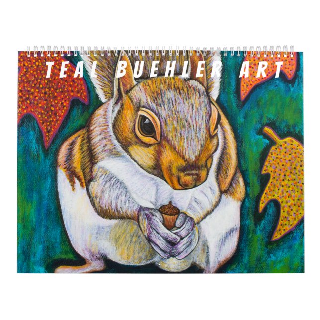 Arte original - calendário dos animais e das (Capa)