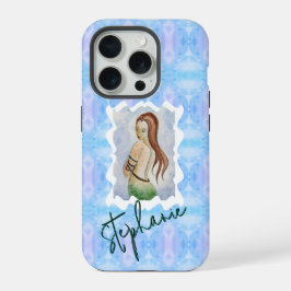 Arte Original Personalizada de Sereia em Aquarela