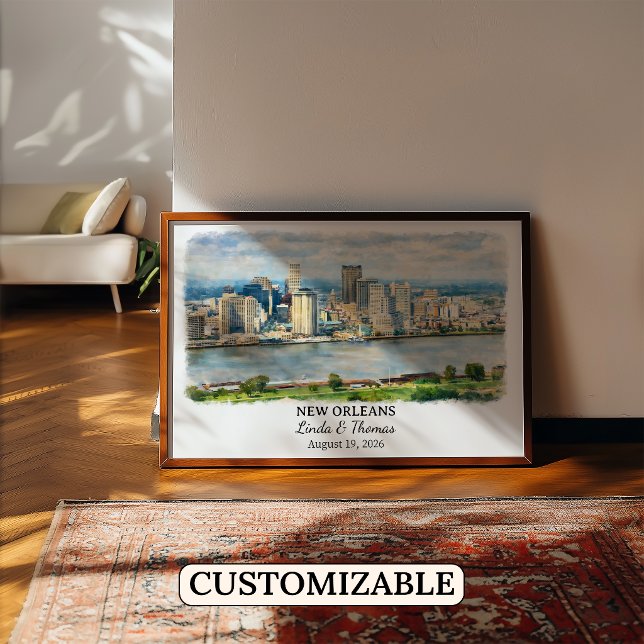 Arte Personalizada de Nova Orleans, Poster da Loui (Criador carregado)