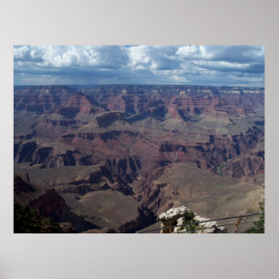 Arte pintada arizona do poster do deserto do Grand