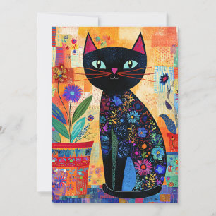 Arte Popular de Gato Preto