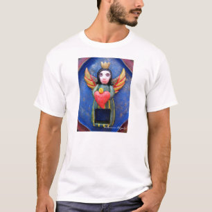 Arte popular do "anjo" do t-shirt