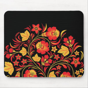 Arte popular Mousepad do russo de Hohloma