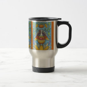 ARTE POPULAR TURQUIA, CANECA DE VIAGEM DA VIAGEM