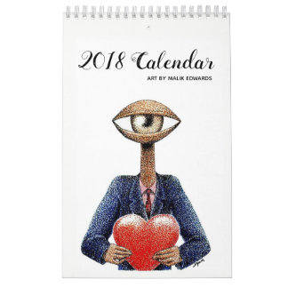Arte por Malik - calendário 2018