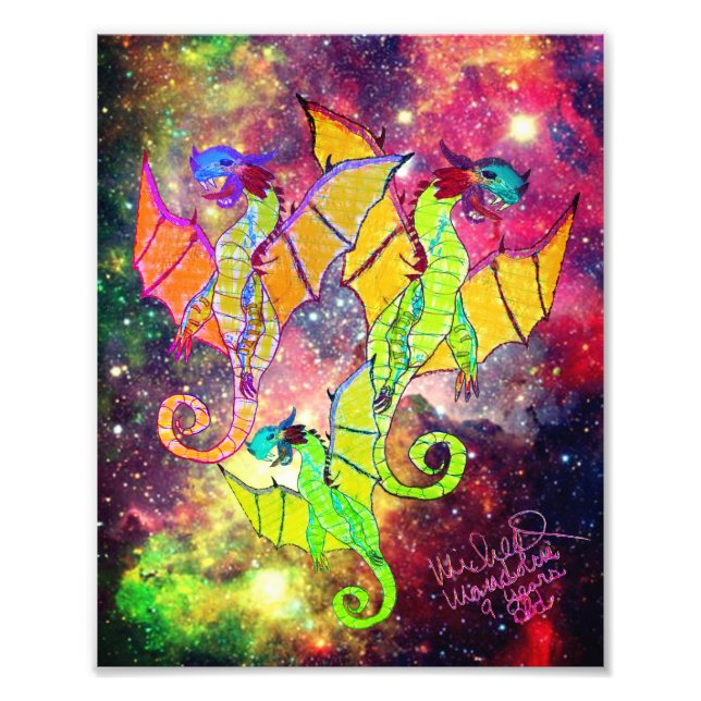 Arte por Micheals Dragon Foto (Frente)