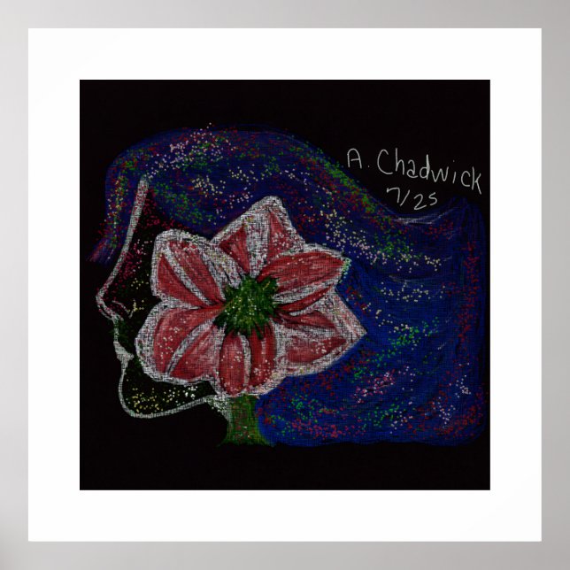 Arte Poster da Mulher Resiliente (Frente)