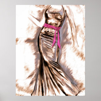 Arte Poster "Esculpida"