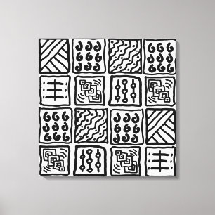 Arte Primitiva sobre Canvas